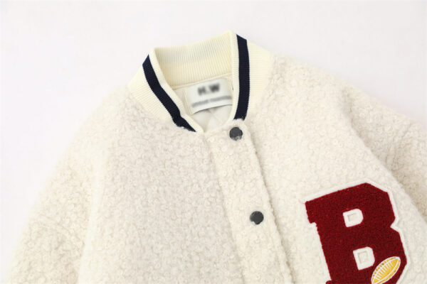 Lamb Wool Baseball Uniform Cotton Clothes Men - Image 10