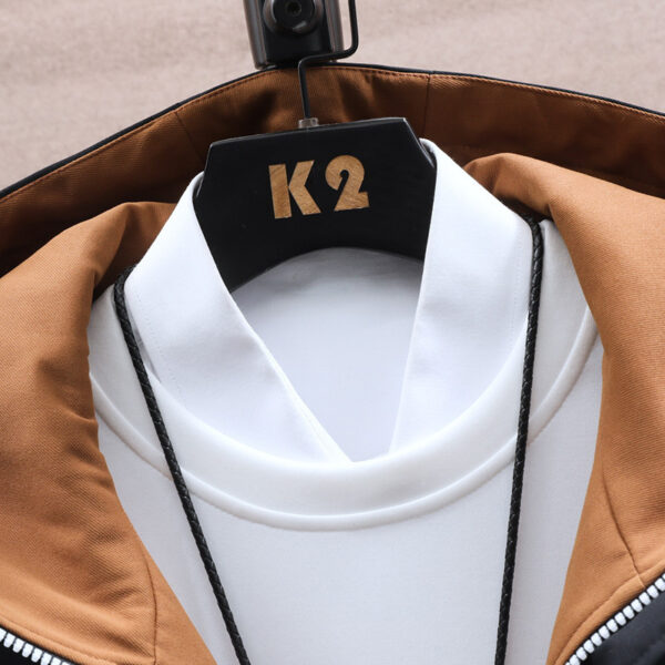 Fall Jacket Trousers Men Leisure Set - Image 6