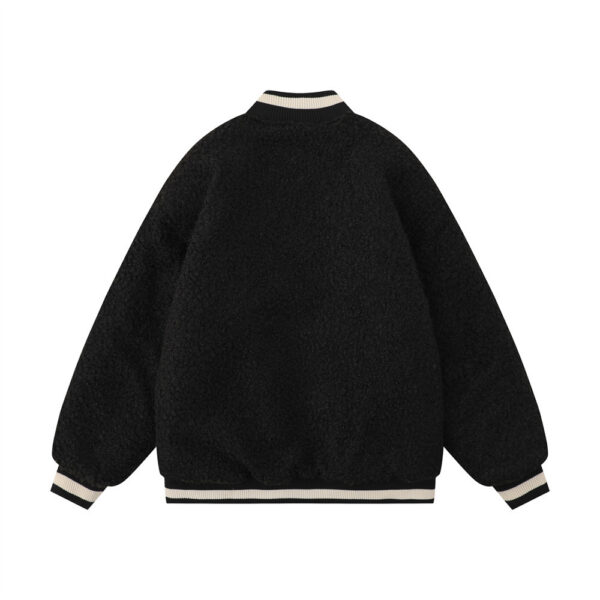 Lamb Wool Baseball Uniform Cotton Clothes Men - Image 9