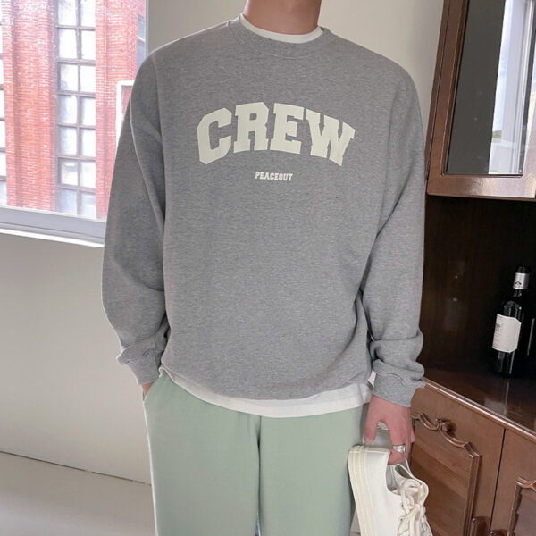 Loose Hong Kong Style Ins Tide Brand Letter Print Boys Jacket - Image 2