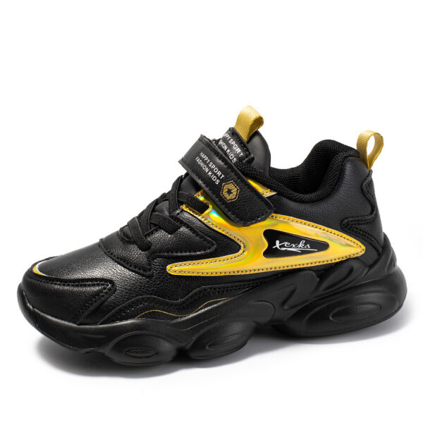 Microfiber leather casual sneakers - Image 5