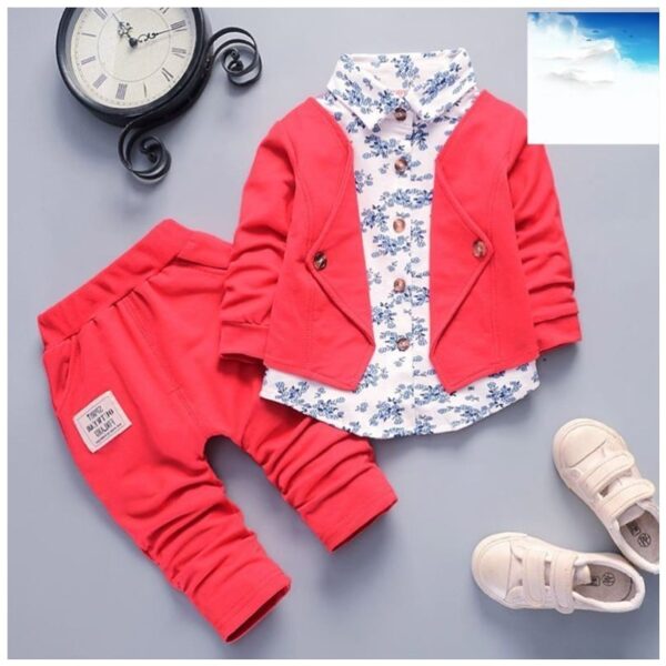 Spring Children Jacket Pants For Baby Boy Clothes Boys - Image 4