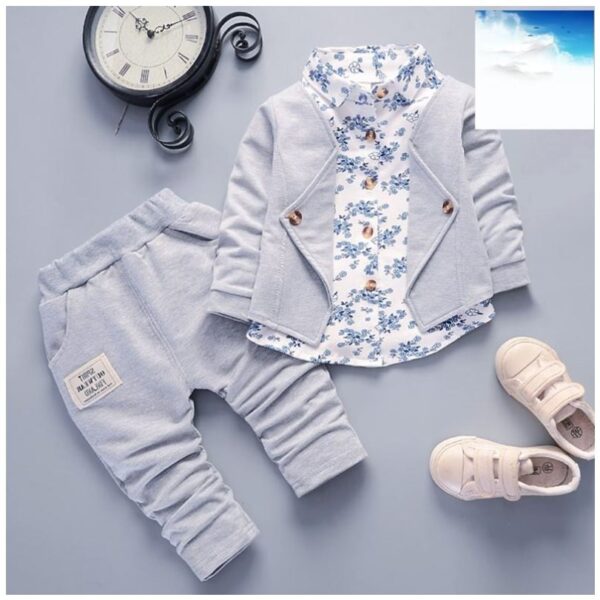 Spring Children Jacket Pants For Baby Boy Clothes Boys - Image 3