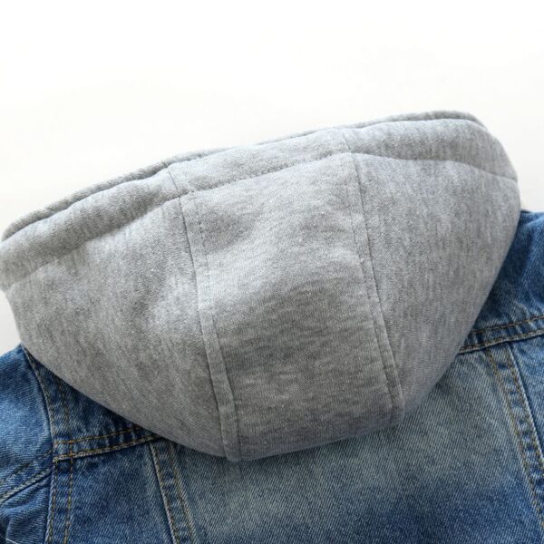 Boys And Children Washed Soft Denim Jacket - Image 2