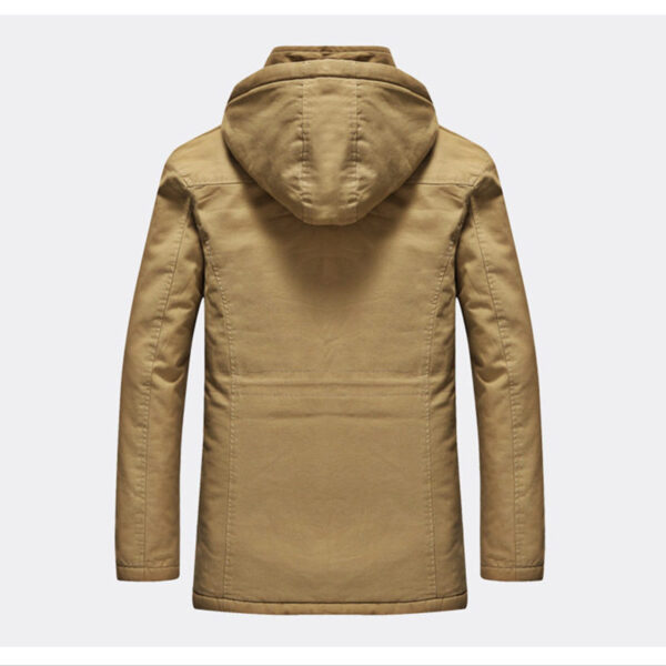 Fashion Thick Men Cotton Warm Jacket - Image 4