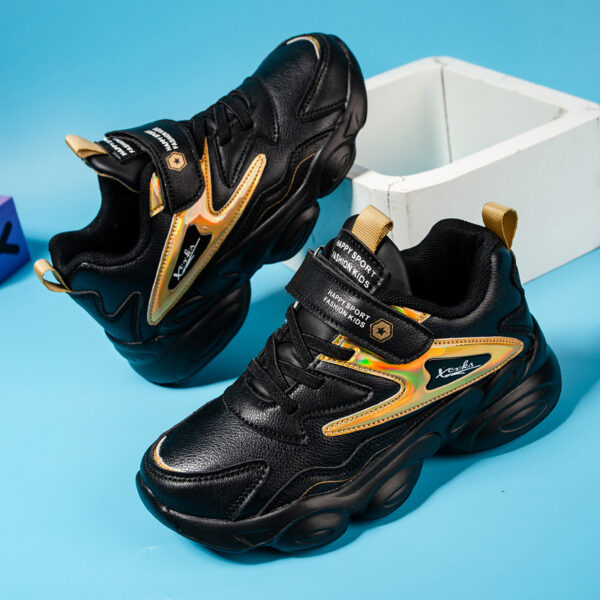 Microfiber leather casual sneakers - Image 6