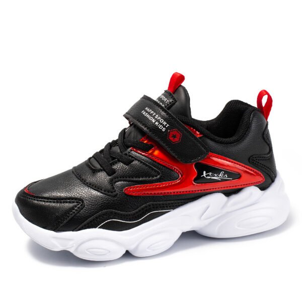Microfiber leather casual sneakers - Image 2