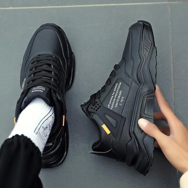 Thick-soled daddy shoes sneakers boys running net shoes - Image 2
