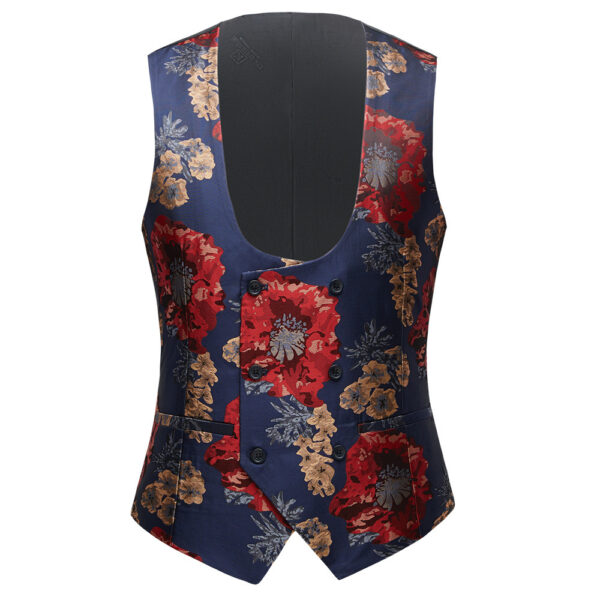 Men's Business Casual Business Host Wedding Suits - Image 5
