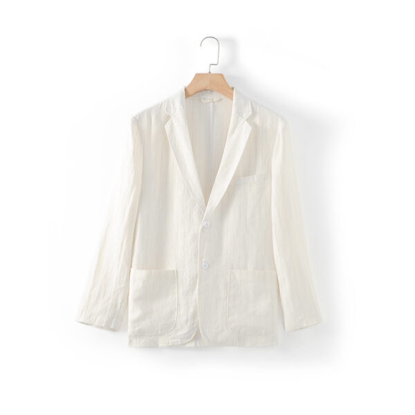 Fashion Striped Casual Jacket Men - Image 6