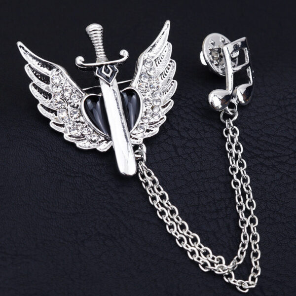 Men's And Women's Suits And Shirts Temperament Collar Pins - Image 3